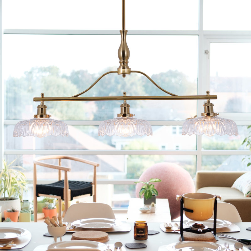 3 - Dimmable Kitchen Island Pendant Light