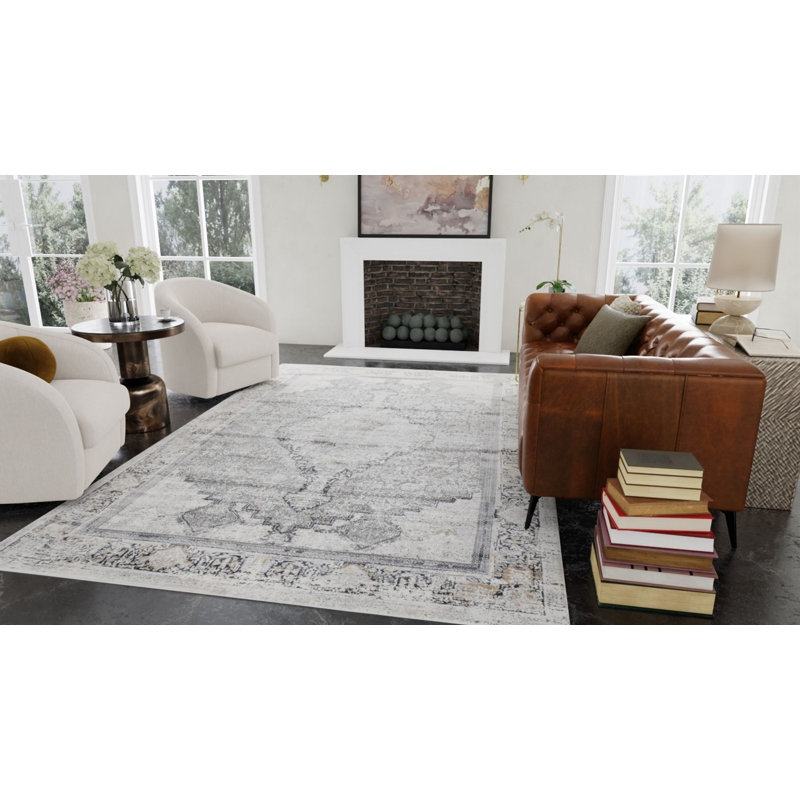 Tapis rectangulaire Oasis, Rectangle 5 pi 1 po x 7 pi 7 po