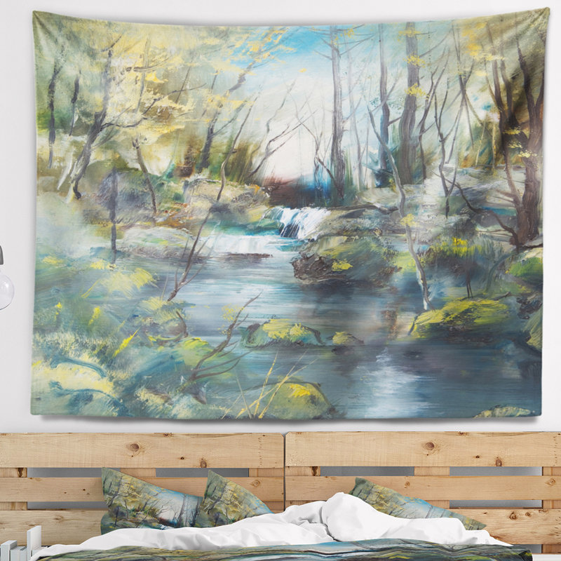 Machine Tapestry - Rod Included, 32" H x 39" W