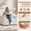 Fauteuil-lit d'intérieur surdimensionné avec repose-pieds-220585908