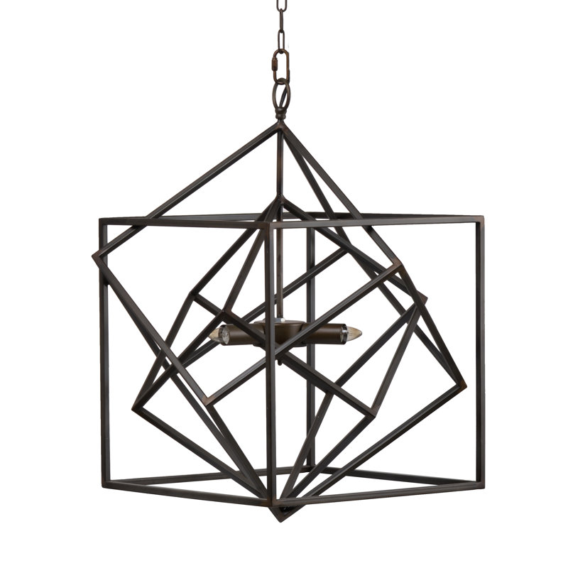 Lustre à 3 lumières en métal, luminaire suspendu avec chaîne réglable pour le vestibule de la salle à manger de la cuisine, ampoule non incluse