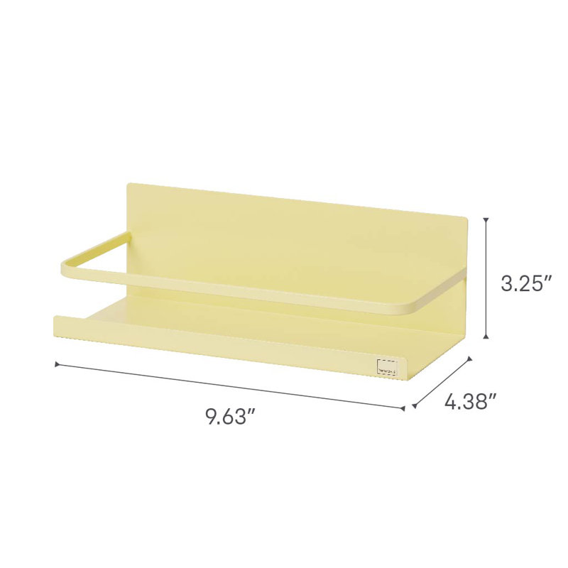 Support à épices magnétique Yamazaki Home, acier, magnétique, Poire jaune