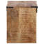 Saladin 40cm W Iron Bedside Table