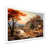 White Single Picture Framed