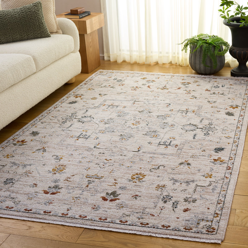 Bois de rose rétro performance 500 Tapis d'intérieur de style rétro, Rectangle 8 pi x 9 pi 6 po