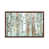 Classic Brown Wood Floater Framed