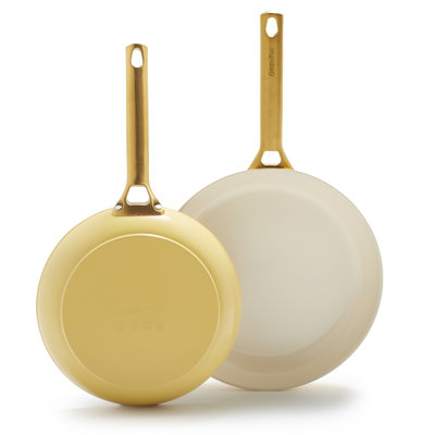 GreenPan Reserve Healthy Ceramic Nonstick 2 Piece Frying Pan Set