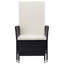 Ensemble de mobilier de jardin brun et blanc pour l'extérieur-11896714
