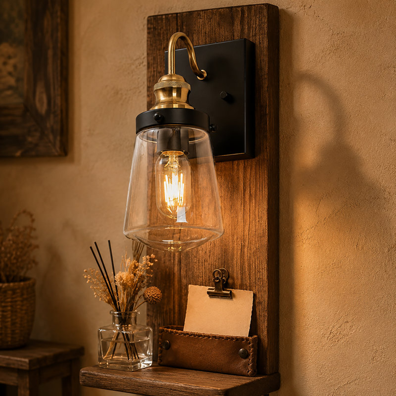 Abinayan Dimmable Vanity Light, 1-Light