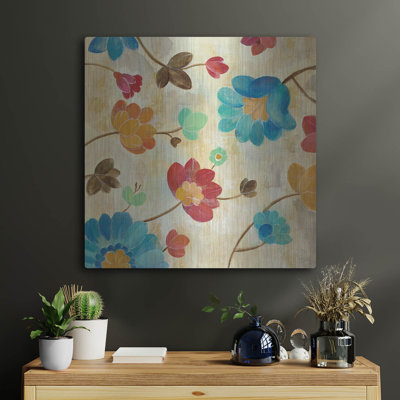 " Coral And Teal Garden II " by Silvia Vassileva