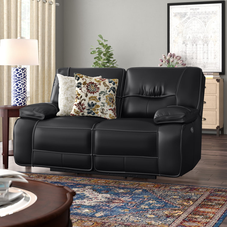 Kiro 65'' Upholstered Power Reclining Loveseat