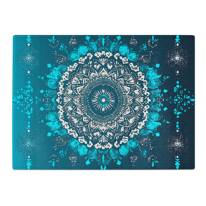 Striking Mandala Vol.3  Glass Chopping Board