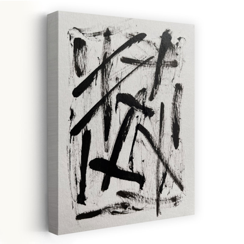 Art contemporain abstrait géométrique contemporain, H 24 po x l 16 po