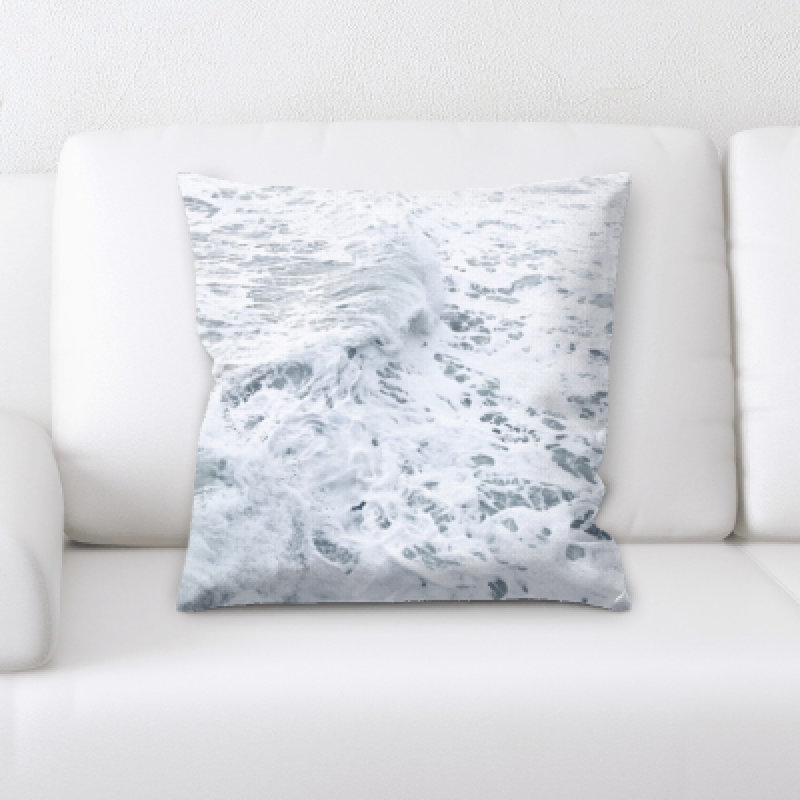 Microsuede Throw Pillow