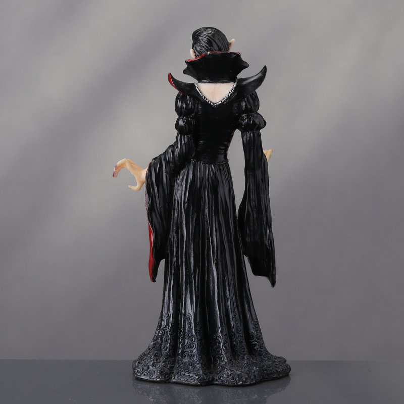 4.33 in H Vampire Countess Poly Resin