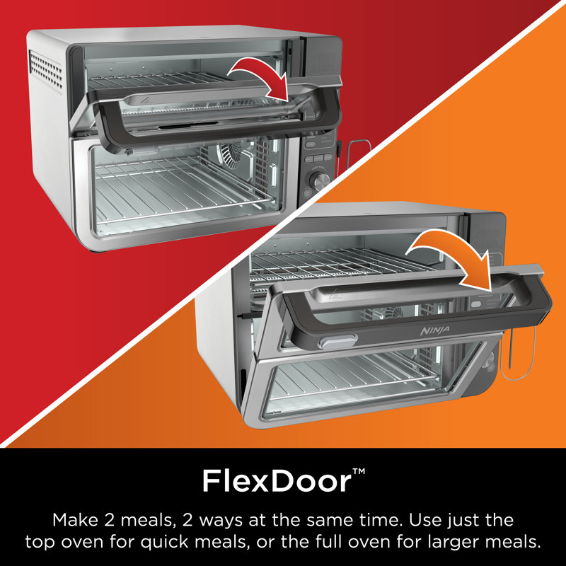 Stainless Steel 12-in-1 Digital Smart Double Oven