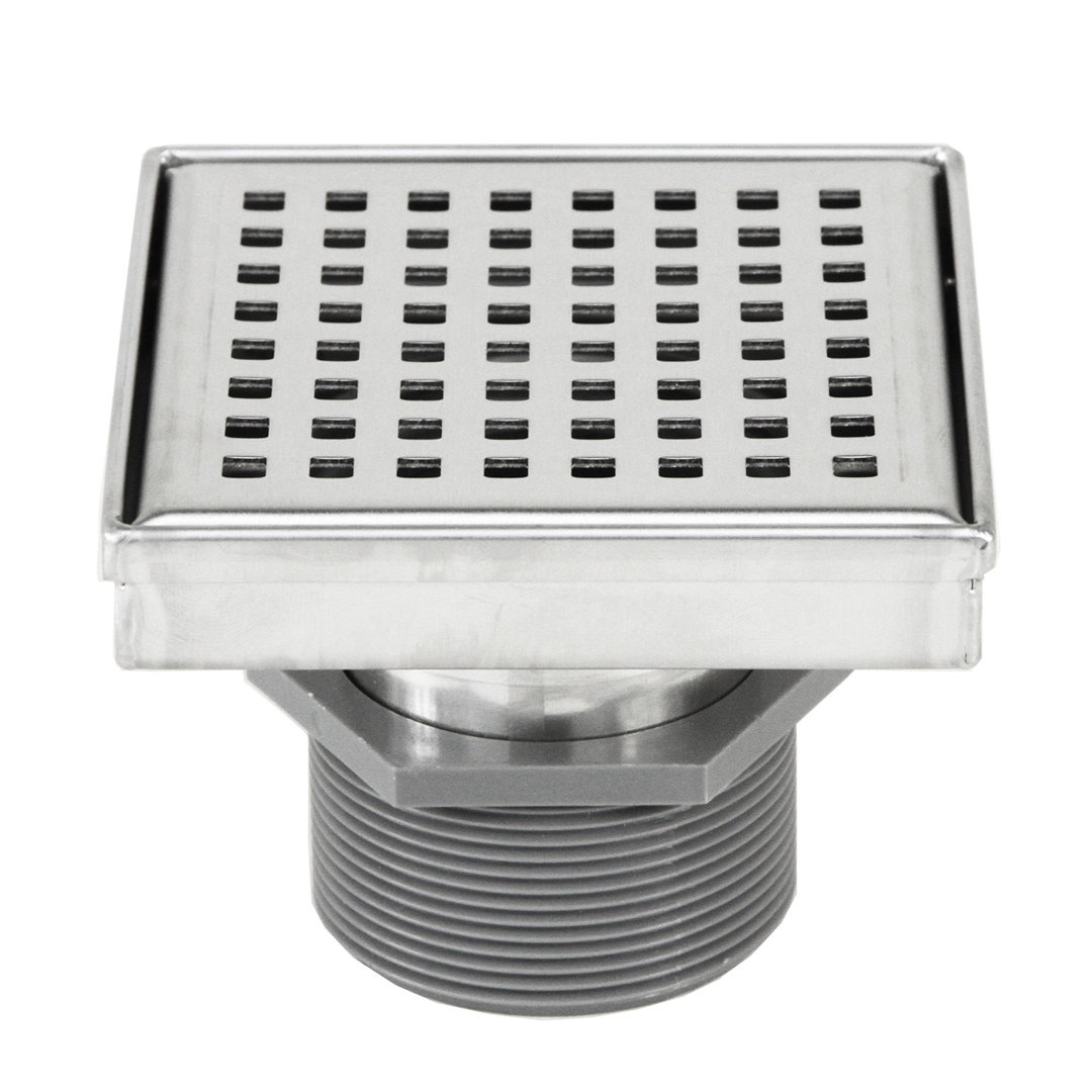 Linear Grid Shower Drain eModern Decor