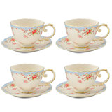  Rose Porcelain 7 oz. Tea Cup and Saucer