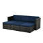 Extérieur PE: 5 avec table basse à plateau relevable et chaise longue de jardin polyvalente et réglable-1996997456