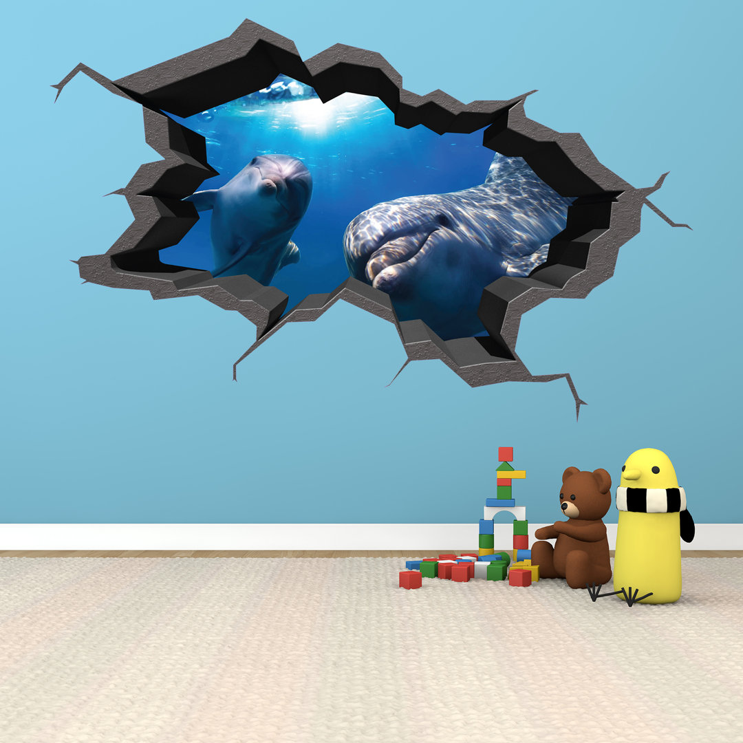 Animals Non-Wall Damaging Window Decal East Urban Home 