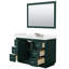 Ensemble de meuble-lavabo simple autoportant 48 po avec plateau en quartz Miranda-98147005-98147007-98162089