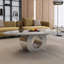 Table basse en bois fritté Modern Industrial