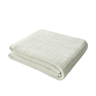 100% Cotton Jacquard Soft Lightweight Blanket