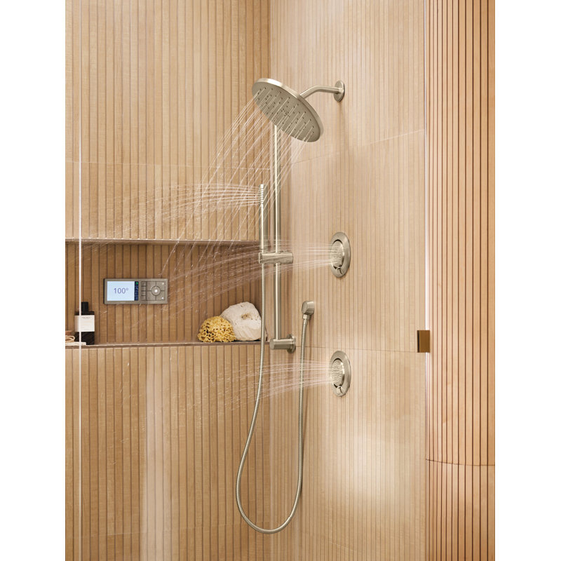 Cia Shower Faucet with Immersion, Brushed Nickel