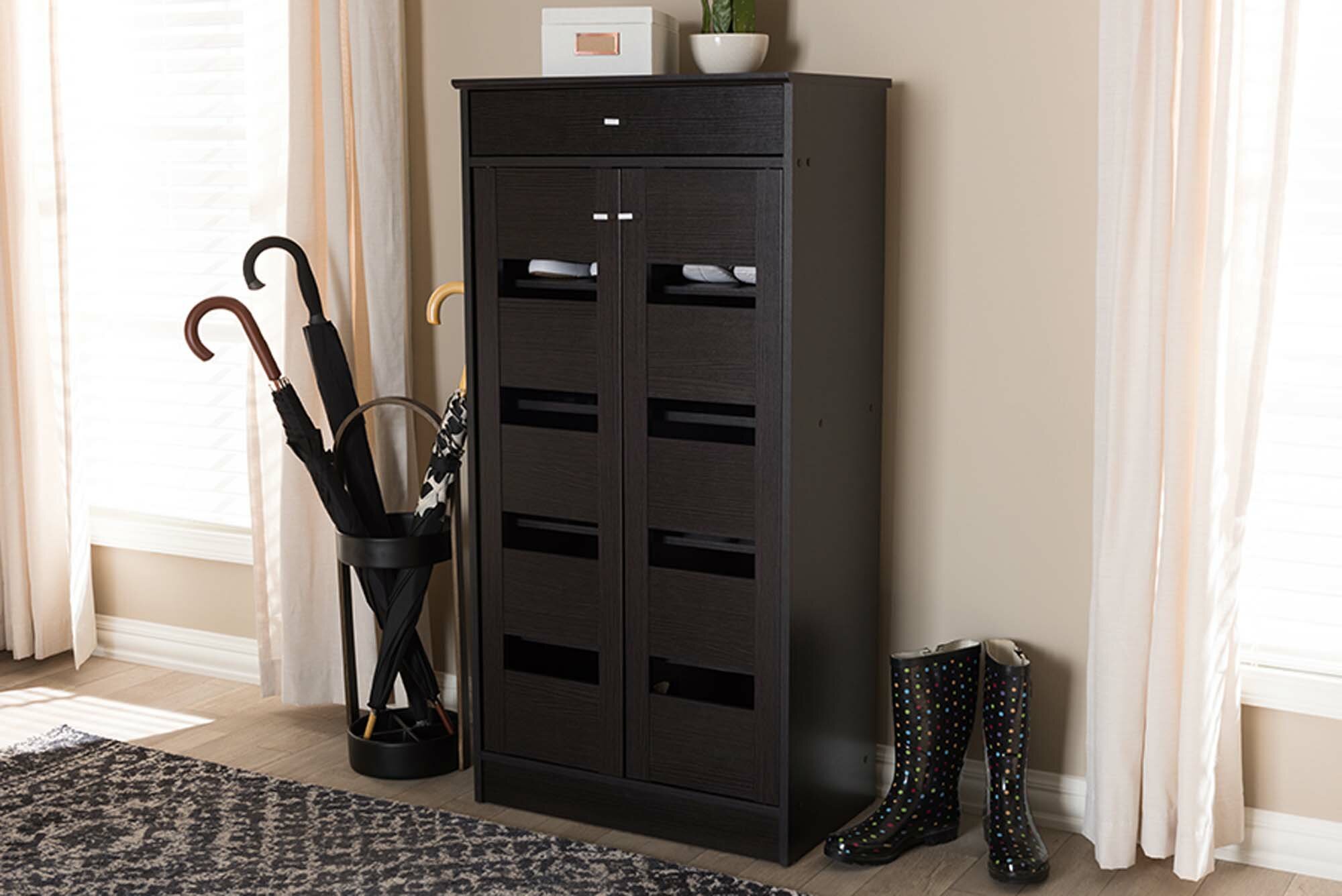 10 pair shoe storage shop cabinet