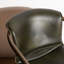 Chiavari Leather Dining Chair In Emerald Green 
