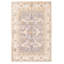 Tapis oriental brun / gris / crème en laine noué à la main 5 pi 11 po x 8 pi 11 po Oriental