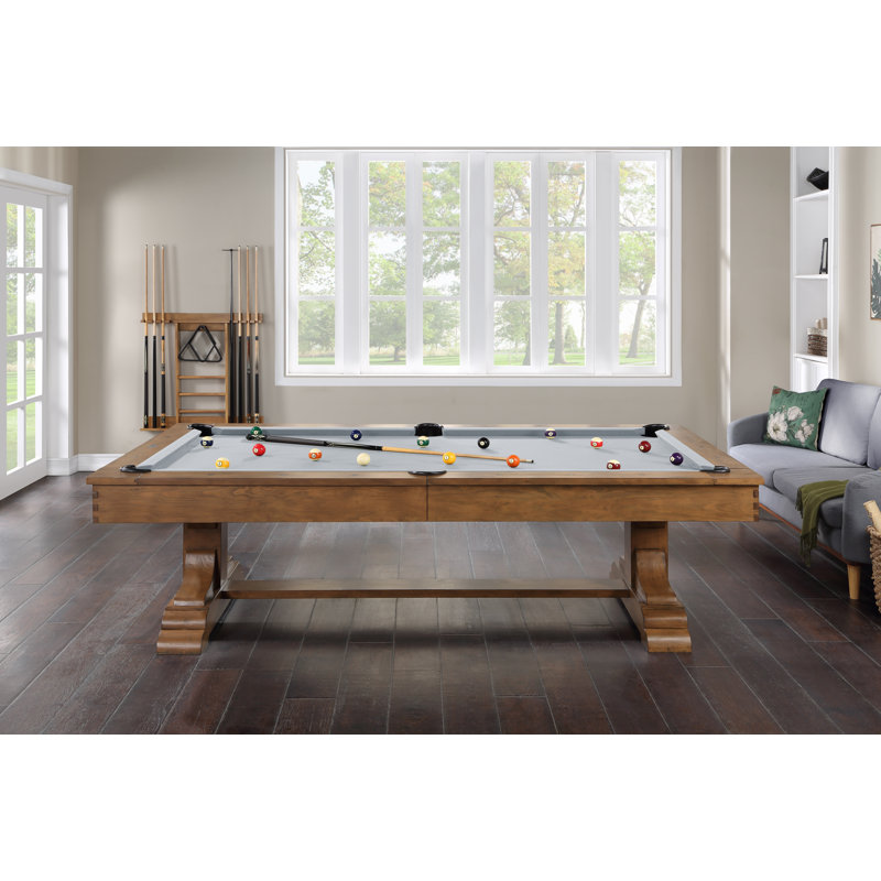 8' Wellfleet Pool Table with Dining Top and Bench-Includes Professional Install ($1,000+ Value)