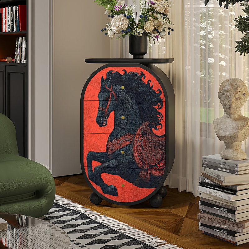 Armoire décorative rétro esthétiques