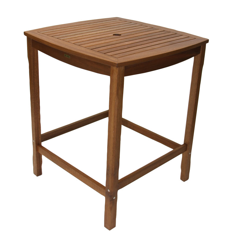 Table de bar en bois massif Benedetto