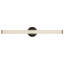 Vire 30-in Black dimmable LED Wall Sconce-381057344