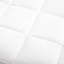 Housse pour couvre-matelas pleine grandeur - Microfibre de 3 m, traitée, microbienne, convenant à un matelas de 18 po, protecteur de rehausseur de lit lavable en microfibre respirant, jusqu'à matelas, et