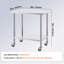 Table de travail en acier inoxydable-133222360