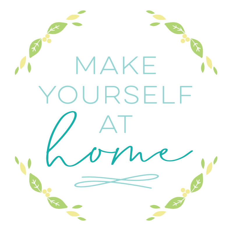Make Yourself Home - Wrapped Canvas Print, 30cm H x 30cm W x 3.8cm D