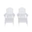 Ensemble de conversation avec repose-pieds 4 pièces Adirondack Shawnna-83679472
