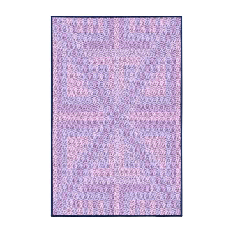 Geometric Indoor Rug, Rectangle 8' x 10'