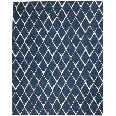 Auton Viscose Geometric Indoor Rug
