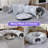 Cat Tunnel With Cat Bed For Indoor Cats, Multifunctional Cat Playground Toys Hideplace For Small Medium Large Cats