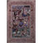 Tapis décoratif moderne multicolore à motif de danseurs-1462832439