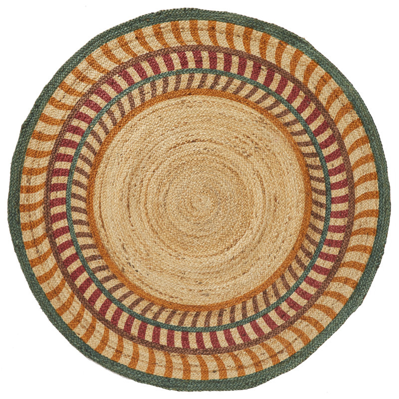 Hand Braided Jute Area Rug - Remy