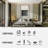 13.75'' White LED Adjustable Recessed Trim