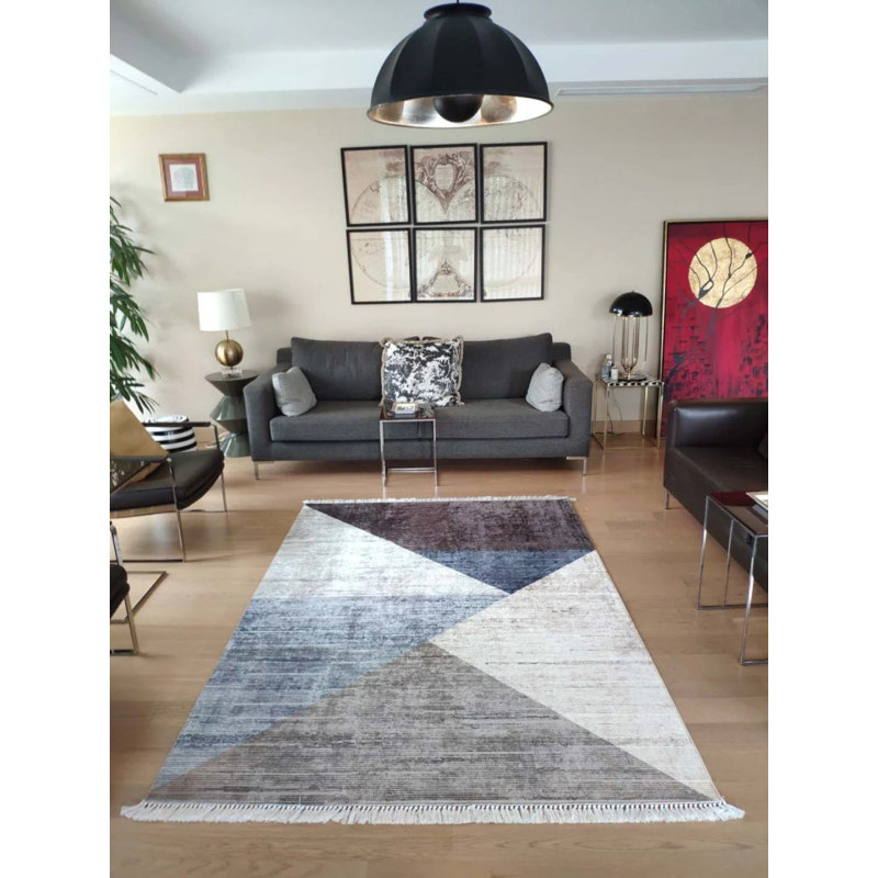 Tapis Maryemma avec envers antidérapant, Rectangle 3 pi 3 po x 8 pi 2 po
