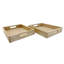 Plateau de service en bois Araylee
