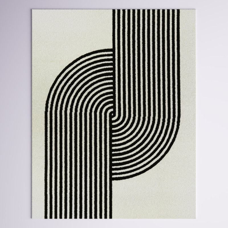Shaniya Striped Indoor Rug, Rectangle 8'9" x 12'