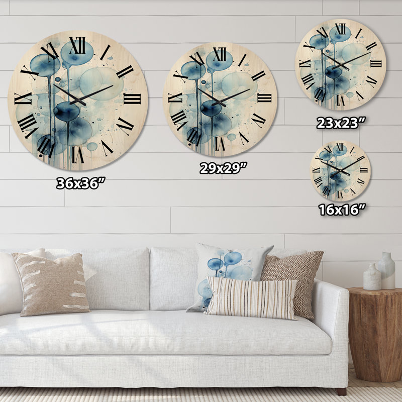 Horloge murale Tranquility, Très grand