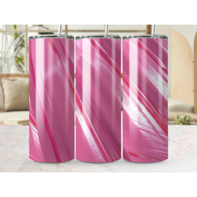 Choose Handmade Tumblers 591 mL Vacuum Insulated Stainless Steel (18/8) Travel Tumbler with Straw